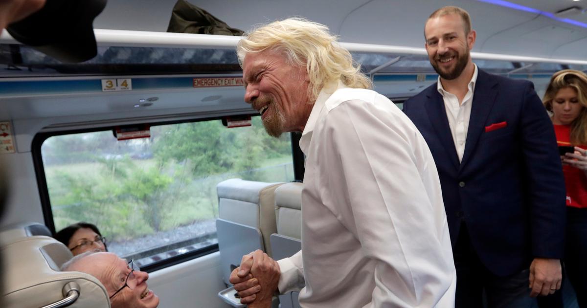 «Quand quelque chose est mal fait, je saute dessus»: que pourrait encore inventer Richard Branson pour bousculer l’Eurostar ?