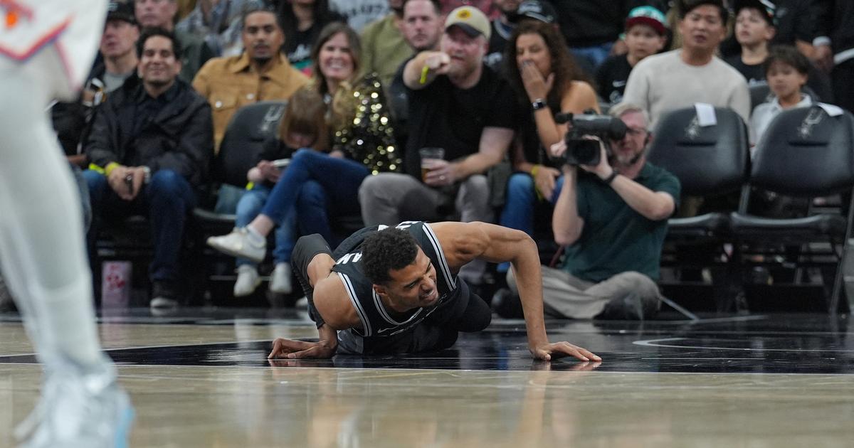 NBA: nouvelle alerte pour Wembanyama blessé et contraint de quitter le parquet