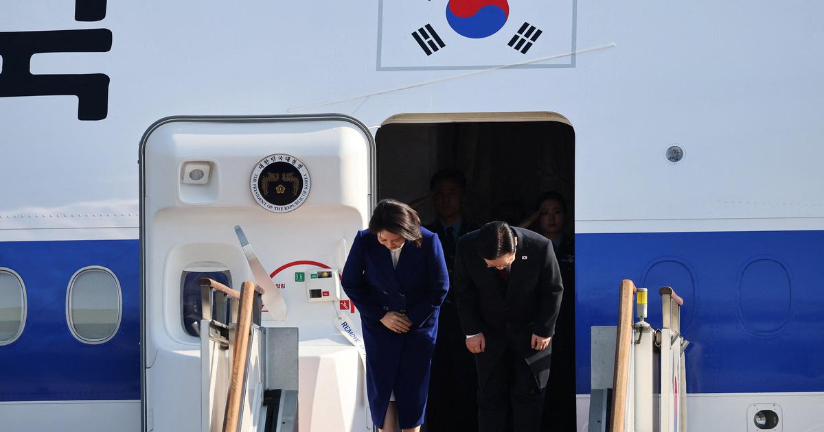 Le président sud-coréen atterrit en Chine pour une première visite centrée sur les relations commerciales