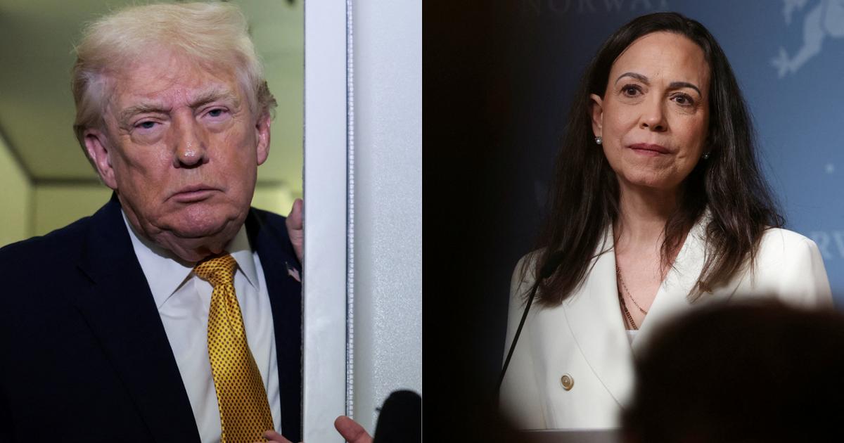 « Ce qu’il a fait est historique ! » : la Prix Nobel de la Paix vénézuélienne veut partager sa récompense avec Donald Trump