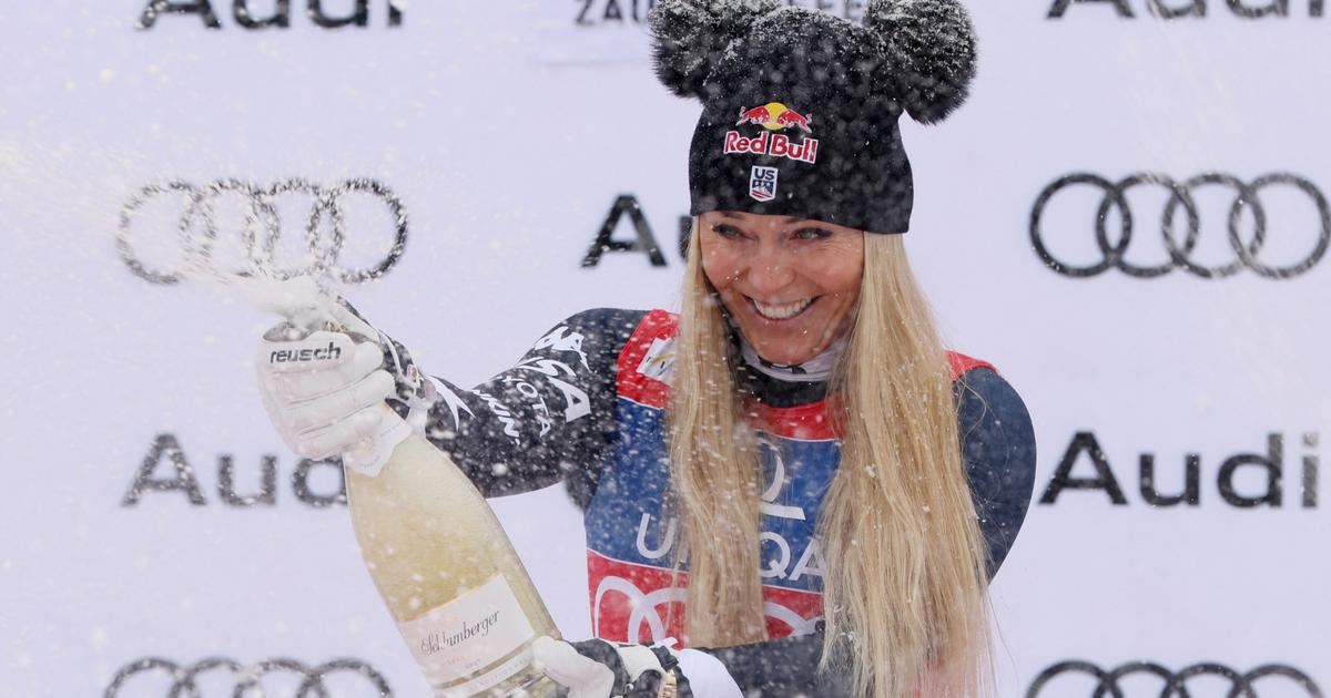 Ski alpin : à 41 ans, la légende Lindsey Vonn remporte une 84e victoire en Coupe du monde