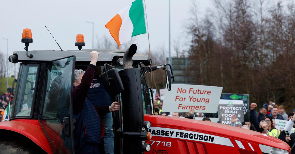 Plusieurs milliers d&rsquo;agriculteurs irlandais manifestent contre l&rsquo;accord entre l’UE et le Mercosur