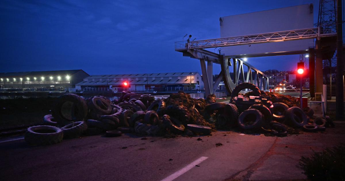 Agriculteurs en colère : barrage filtrant au port du Havre, opération en vue sur l&rsquo;A1