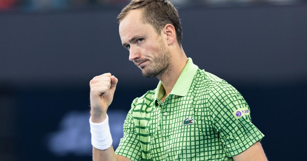 ブリスベンで優勝したメドベージェフ、全豪オープン前に安心