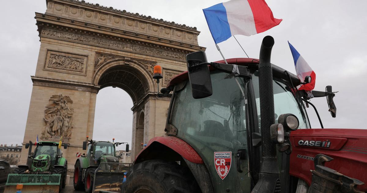 EN DIRECT – Colère agricole : des tracteurs de la FNSEA et des Jeunes Agriculteurs sont entrés dans Paris
