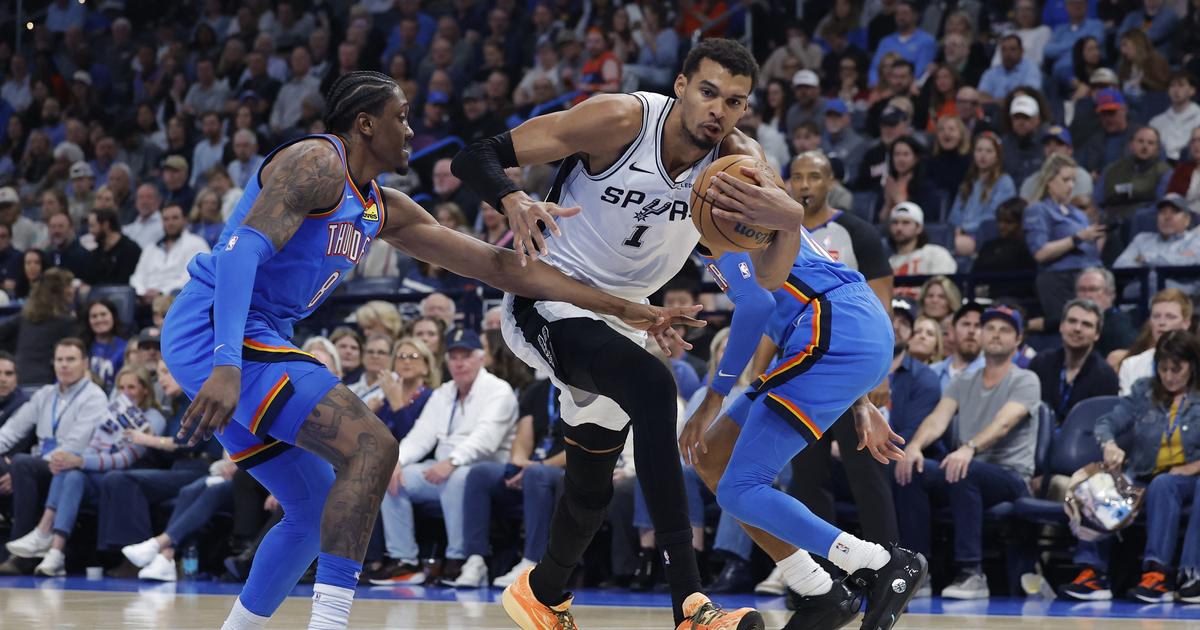 OKC Thunder Dominate Spurs: Wembanyama Falls