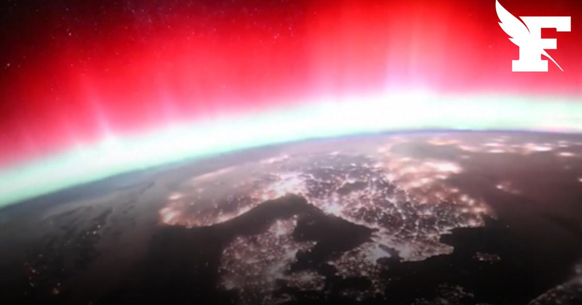 Les images éblouissantes d’une aurore boréale filmées depuis l’ISS