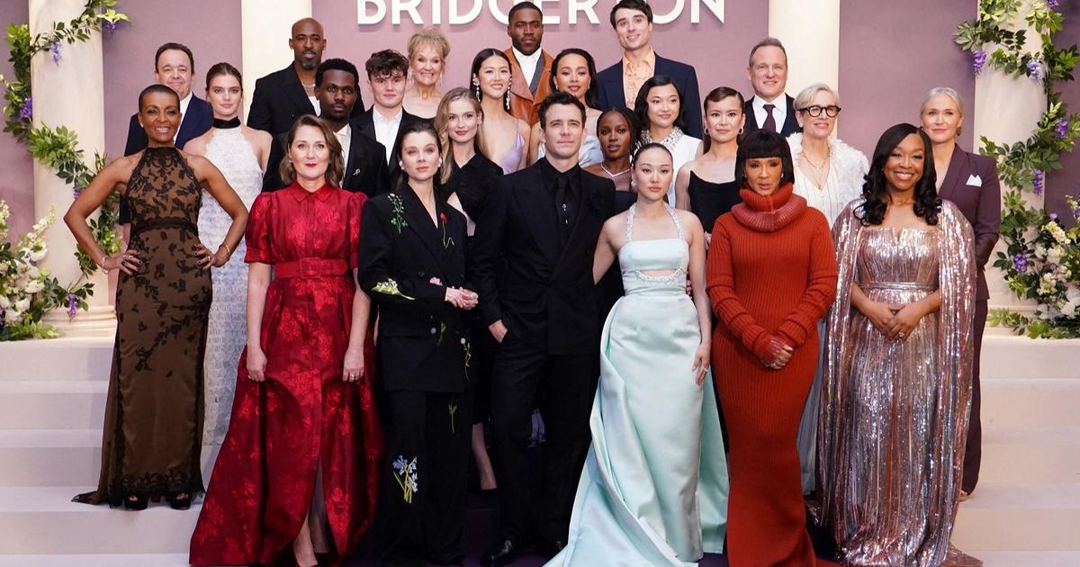 La Chronique des Bridgerton : parterre de stars pour l’avant-première mondiale à Paris de la saga Netflix