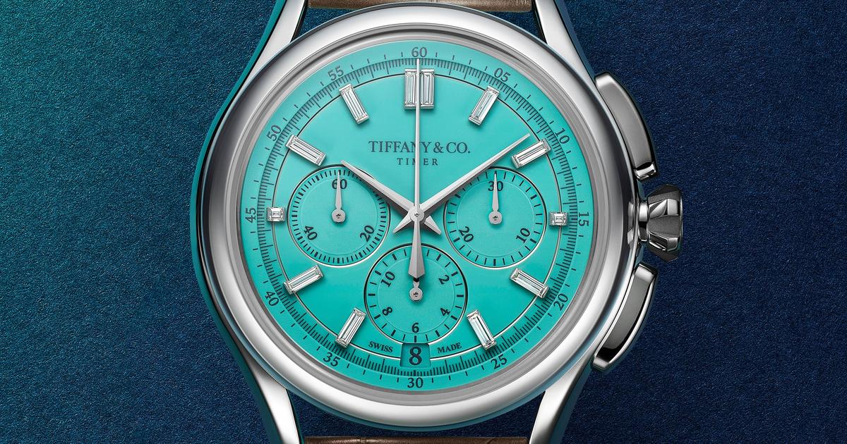 Un chronographe anniversaire Timer pour Tiffany & Co