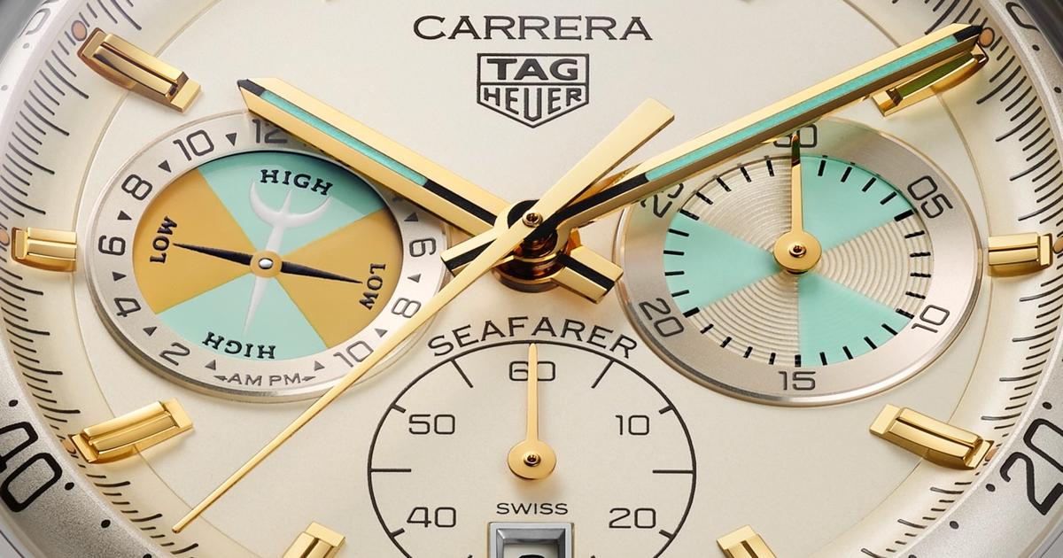 Marée haute pour le chronographe Seafarer de TAG Heuer