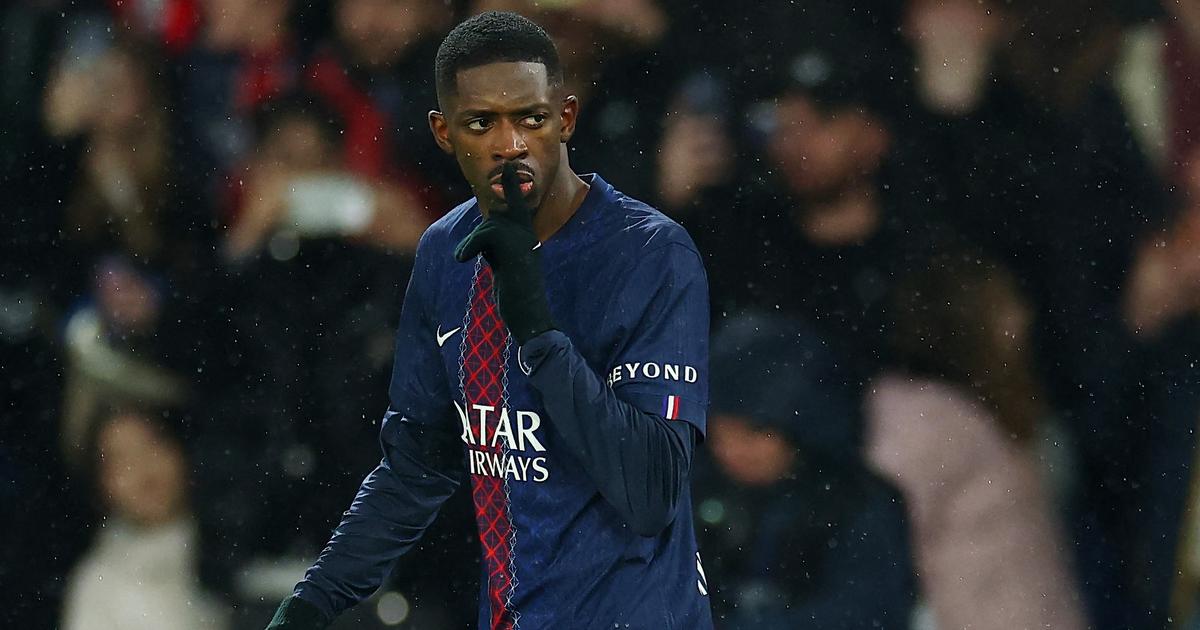 PSG-Lille : en vidéo, le lob magique du Ballon d’or Ousmane Dembélé pour punir le Losc