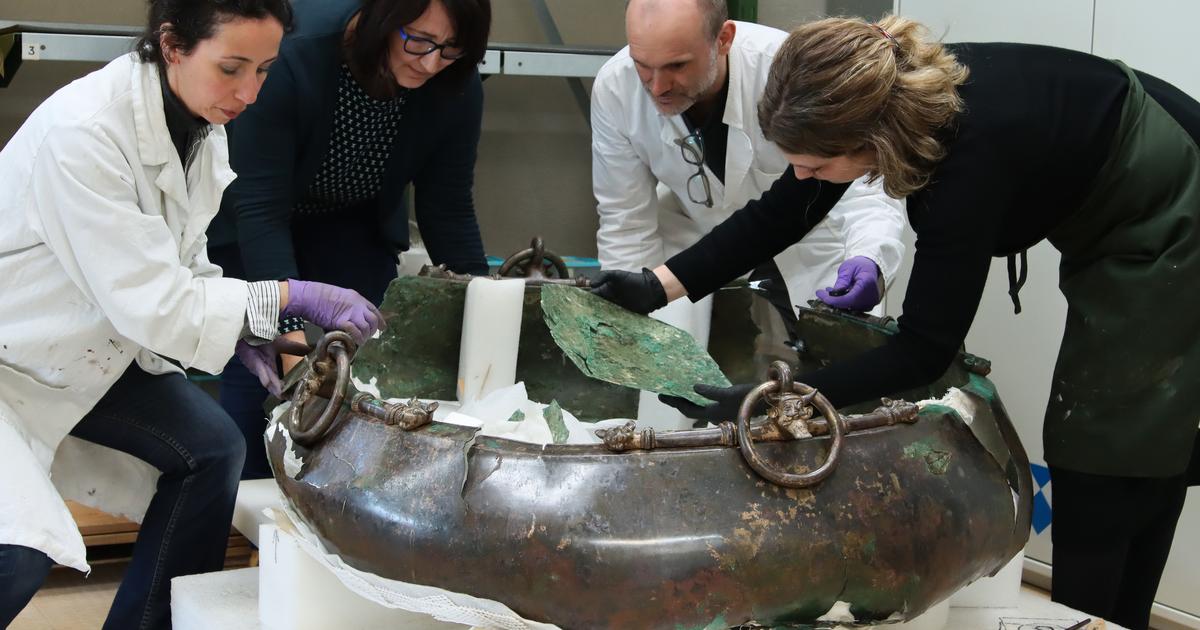 Au Louvre, dans les coulisses de la restauration de l’exceptionnel trésor du prince de Lavau