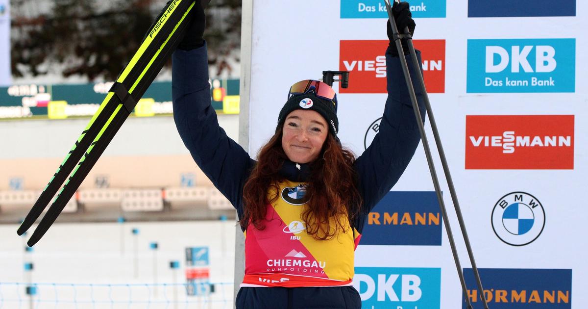 Biathlon : Lou Jeanmonnot triomphe sur la poursuite de Ruhpolding