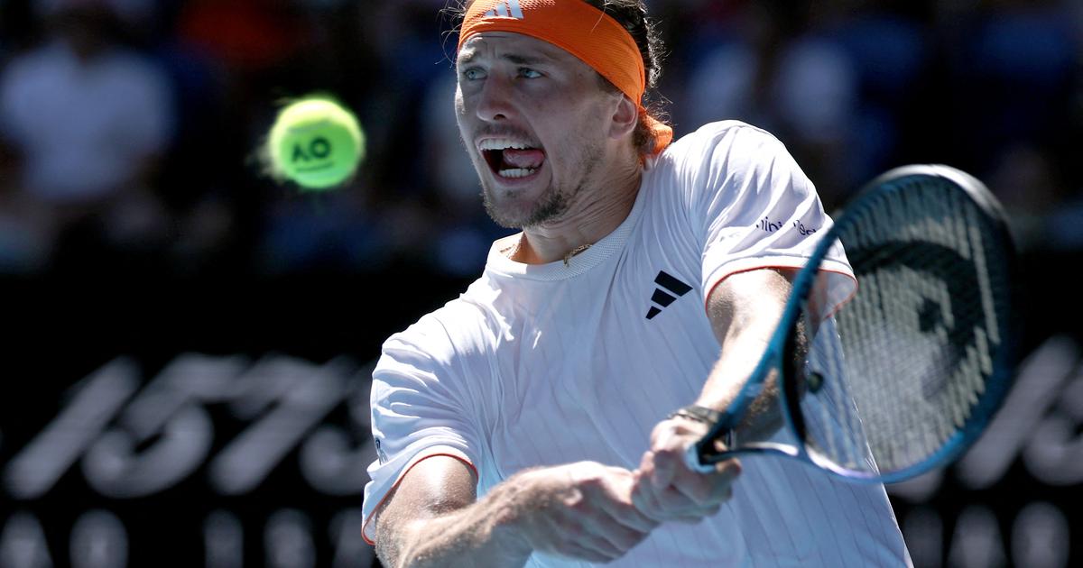 Open d'Australie: Zverev lâche un set mais poursuit sa route