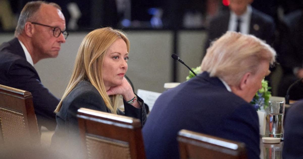 Menaces de droits de douane contre des pays européens : Giorgia Meloni dit avoir parlé à Donald Trump et pointe une «erreur»