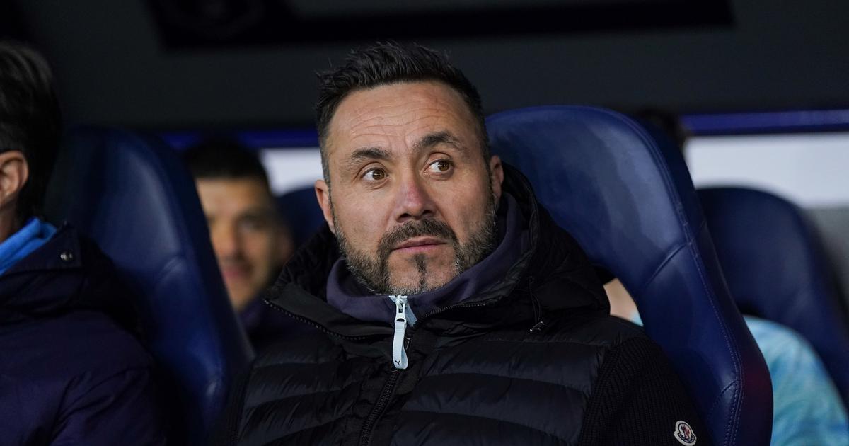 Ligue 1 : «la meilleure première période depuis mon arrivée», estime Roberto De Zerbi