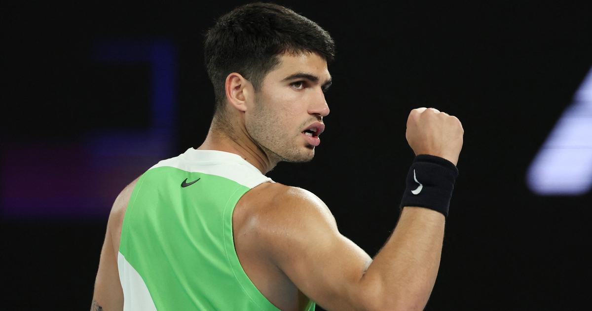 Open d'Australie : sans trembler, Carlos Alcaraz se hisse au deuxième tour