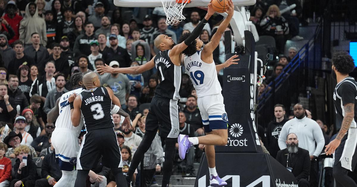 NBA : Victor Wembanyama remporte un duel de géants face à Anthony Edwards