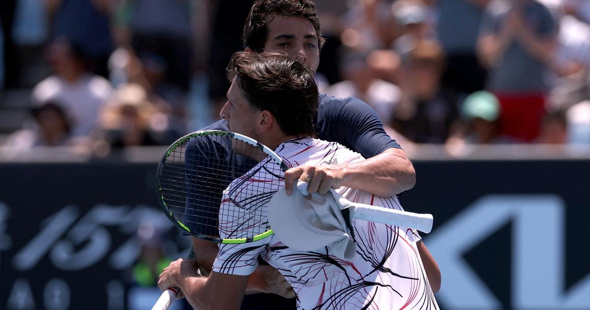 Open d’Australie : en vidéo, Darderi victime d’une envie (très) pressante après sa victoire