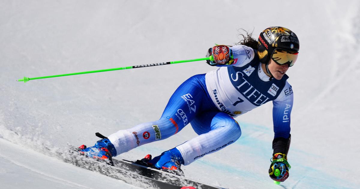 Ski alpin : pour son retour en géant, Federica Brignone déjà dans le coup