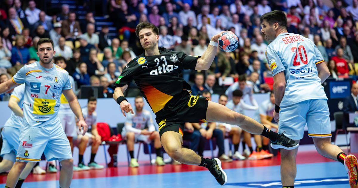 Euro de handball : l'Allemagne domine l'Espagne pour rejoindre la France au tour principal