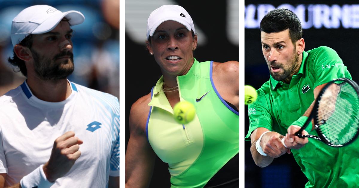 Open d’Australie : Vacherot, Keys, Djokovic… ce qu’il faut retenir de la nuit à Melbourne