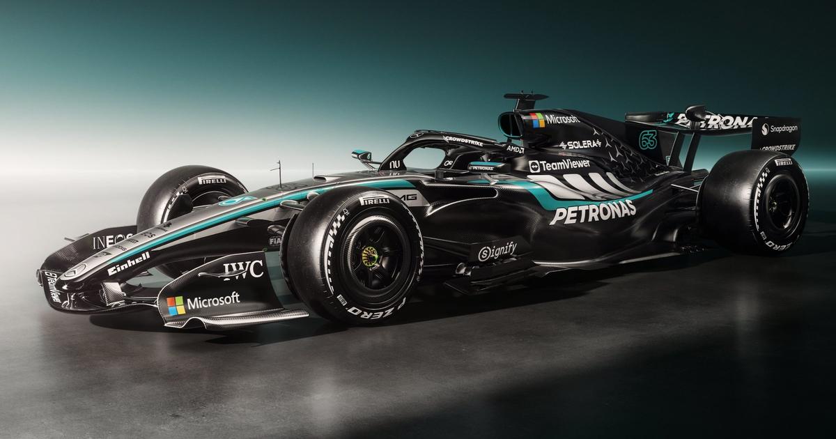 Formule 1: Mercedes dévoile les premières images de sa monoplace 2026