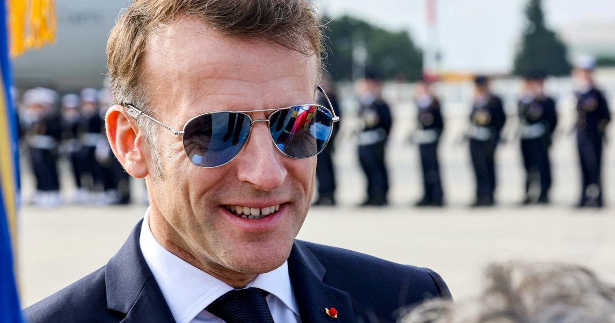 Nouvelles révélations sur les lunettes bleutées d’Emmanuel Macron : le ...