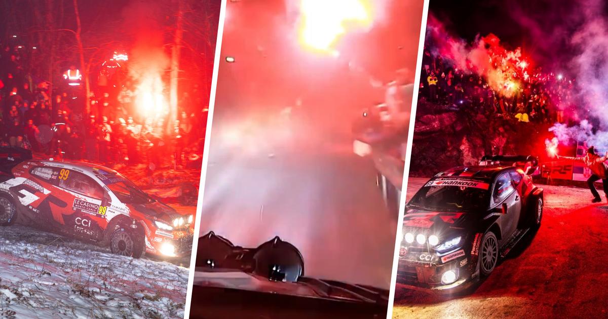 Monte-Carlo Rally: Wild Night of Fireworks & Chaos