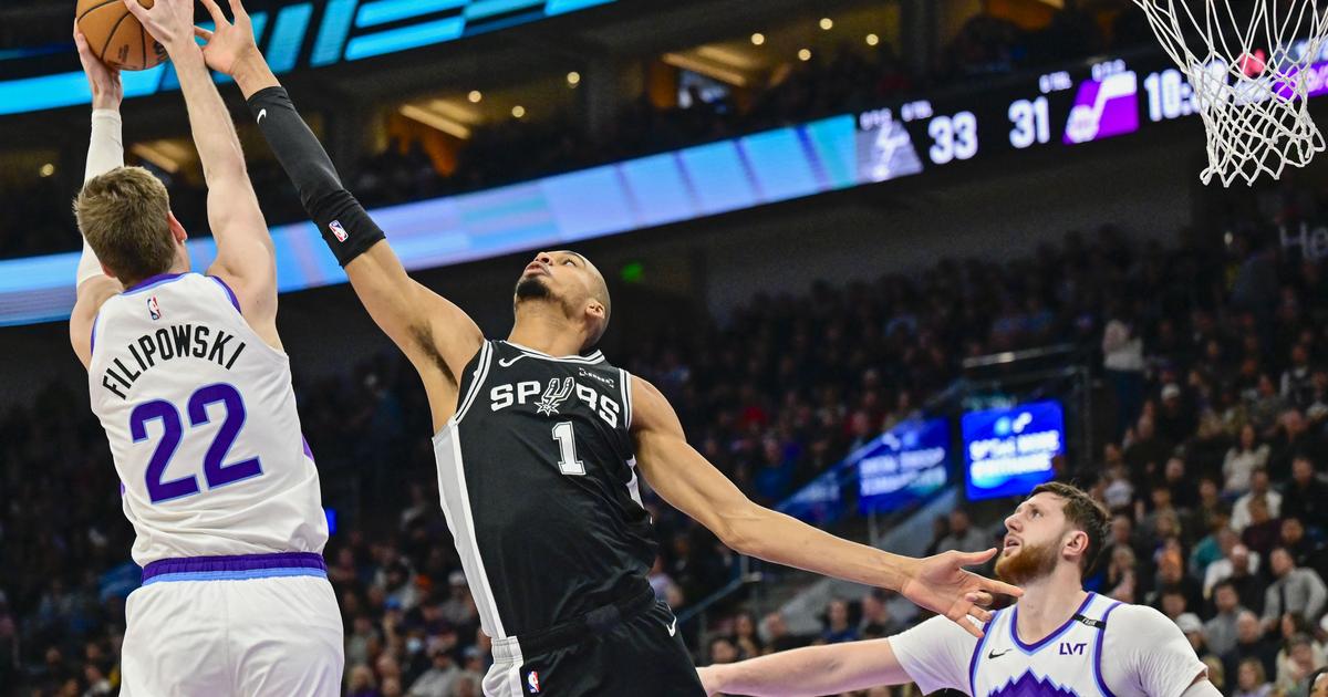 NBA : San Antonio et Victor Wembanyama finissent fort face au Jazz