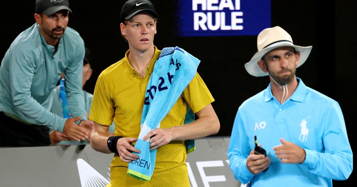 Open d'Australie : paralysé par les crampes, Sinner s’est fait très peur