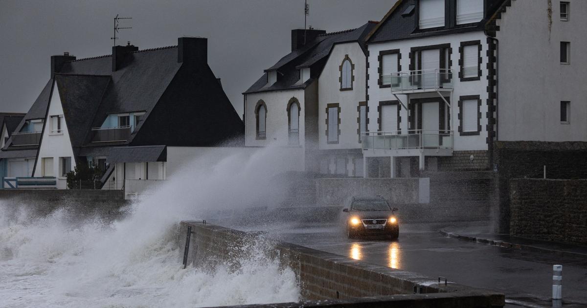 «Comme si le train déraillait» : un TER Brest-Quimper percute un arbre en pleine tempête Ingrid, plusieurs passagers blessés