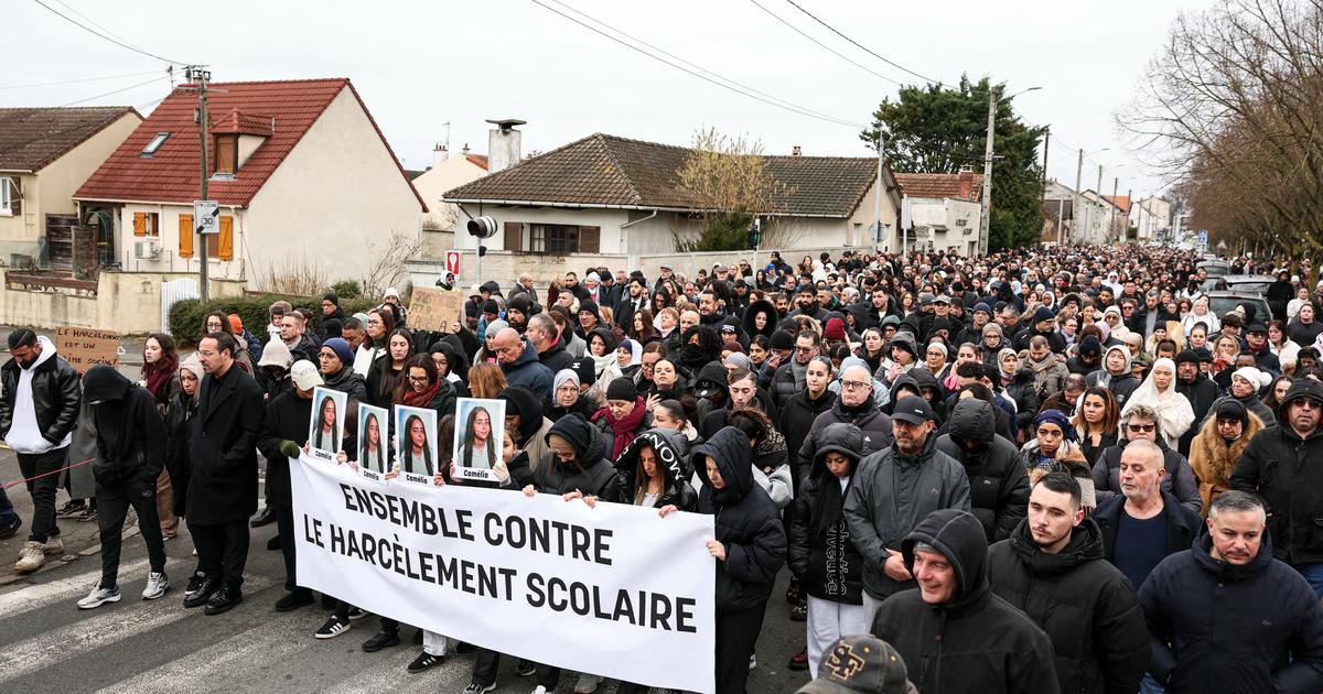 «Ensemble contre le harcèlement scolaire» : une marche blanche rassemble 2200 personnes après le suicide de Camélia, 17 ans
