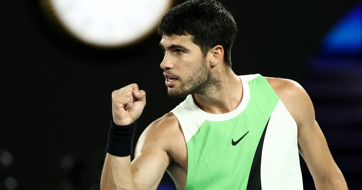 Open d’Australie : impressionnant, Alcaraz maîtrise sans trembler un De Minaur impuissant
