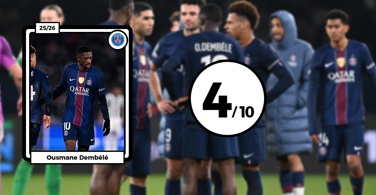 Les notes du PSG contre Newcastle : Dembélé maladroit, Doué à l’envers, Zaïre-Emery costaud Kép