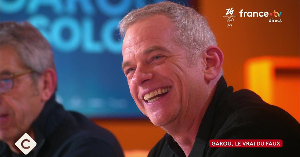 «Je suis un très mauvais menteur» : Garou piège Anne-Élisabeth Lemoine dans «C à vous»