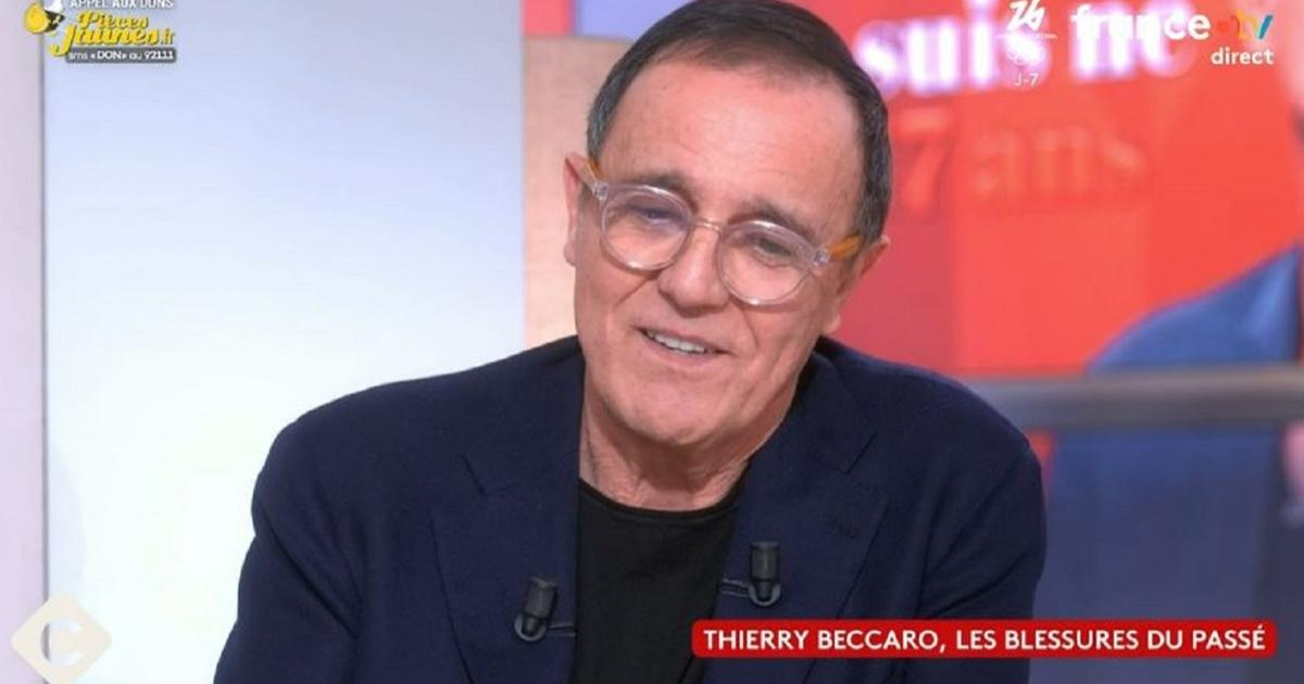 «J’aurais aimé qu’il me demande pardon» : Thierry Beccaro bouleversant, sur le plateau de «C à vous»