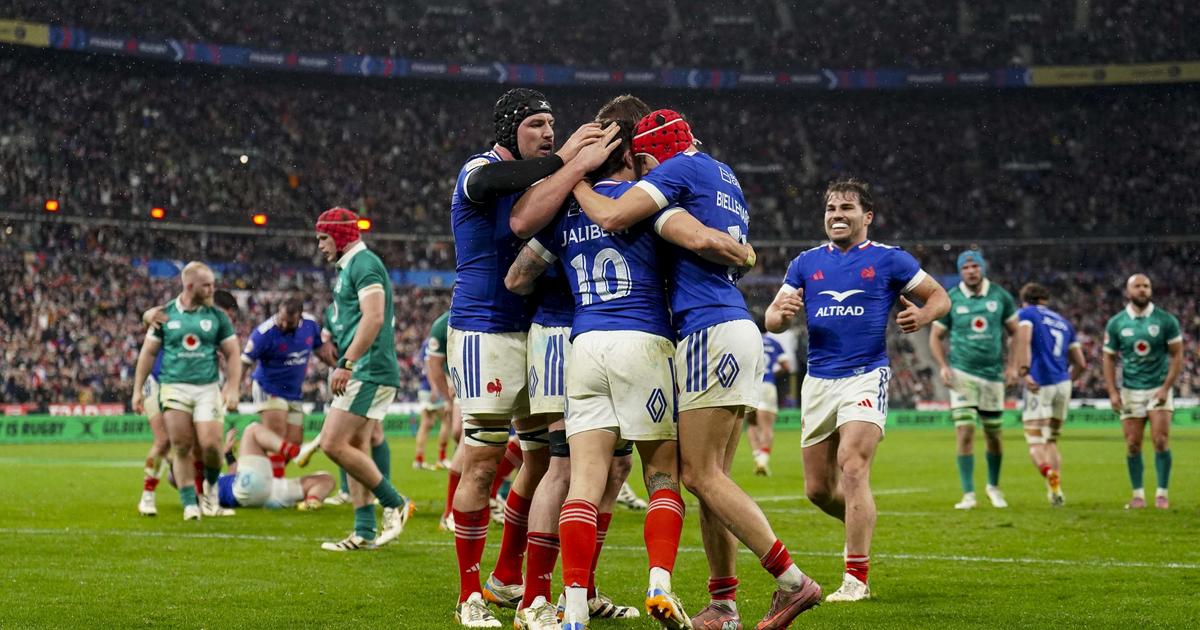 Six Nations : en démonstration, le XV de France écrase l’Irlande en ouverture Kép