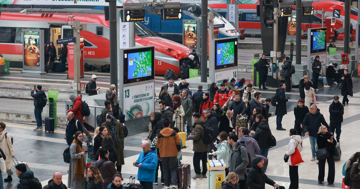 En Italie, un «sabotage» touche les trains, à l'ouverture des JO
