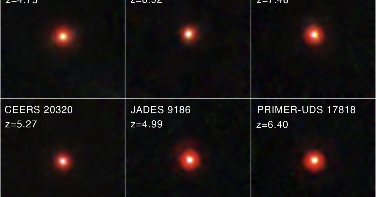 Les mystérieux «Petits Point Rouges» découverts par le télescope James Webb seraient des trous noirs supermassifs précoces