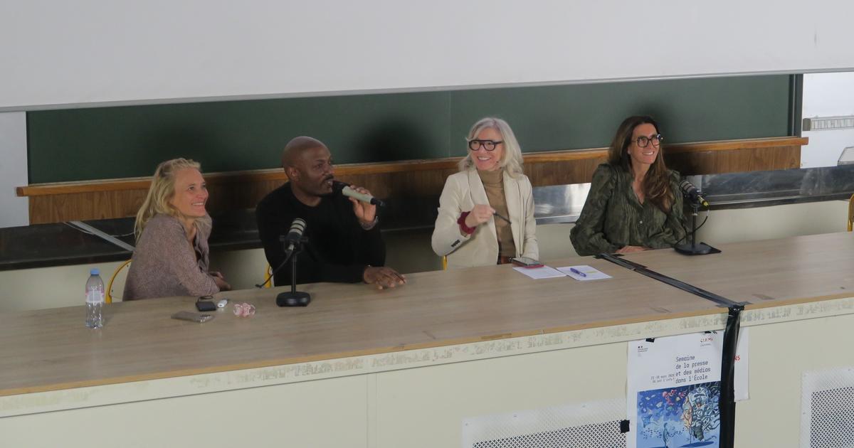 Anne-Claire Coudray et Harry Roselmack à Marseille pour Les Rencontres de l’info : «L’opinion a pris le dessus sur le fait»