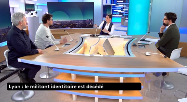 Mort de Quentin Deranque à Lyon : «Quand France Info déroule le tapis rouge à des universitaires militants»