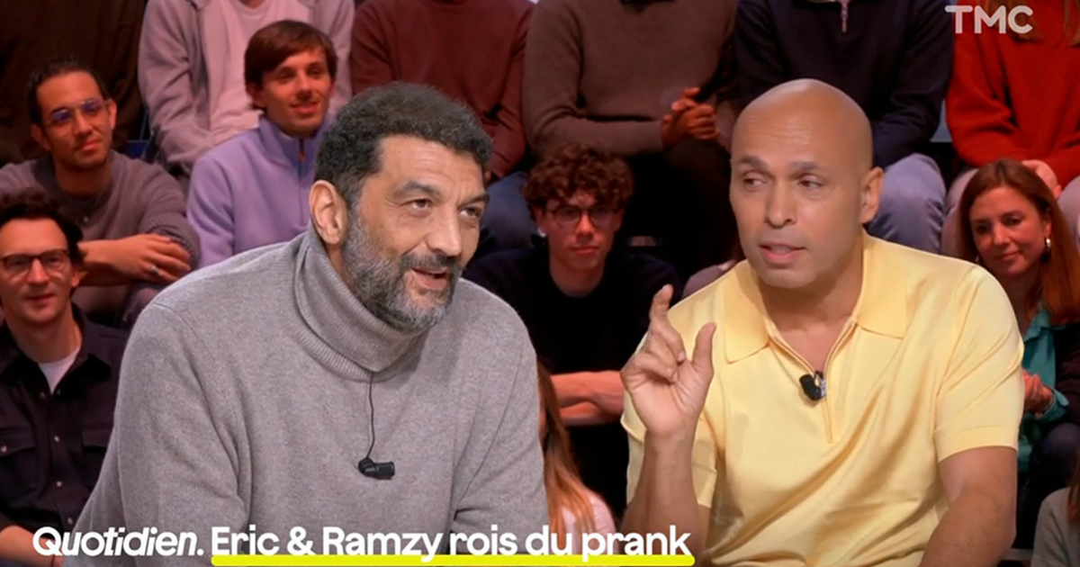 «On a changé d’avis» : Éric et Ramzy annoncent l’annulation de leur retour sur scène dans «Quotidien»