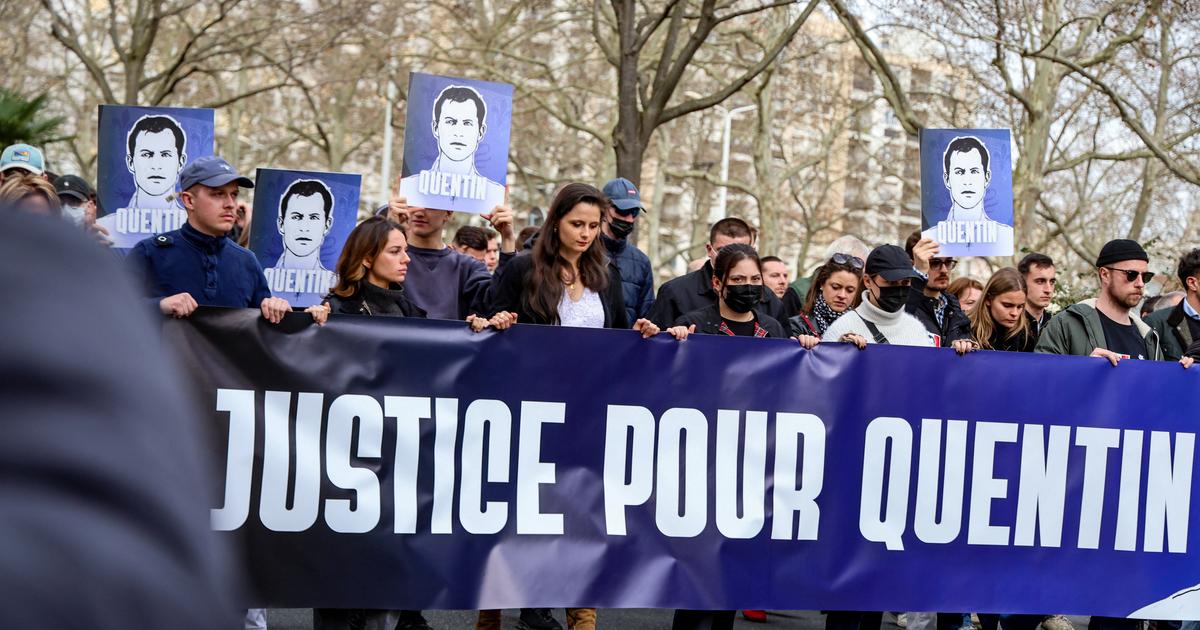 «Justice pour Quentin» : à Lyon, une foule hétéroclite rassemblée pour un hommage plus calme que prévu