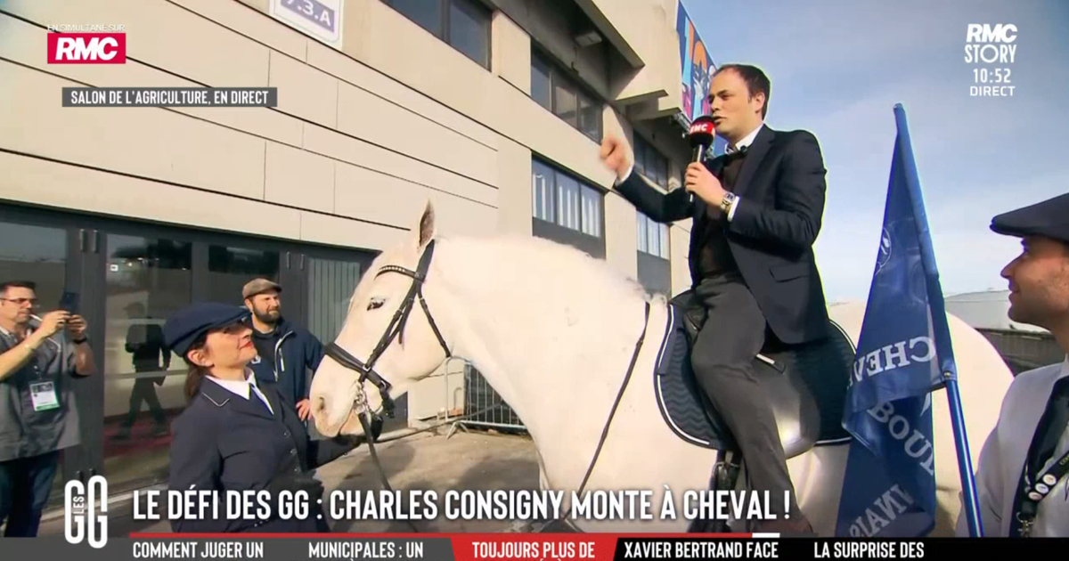 «Tu peux faire tes cartons» : Charles Consigny, en route vers l’Élysée à dos de cheval, raille Emmanuel Macron