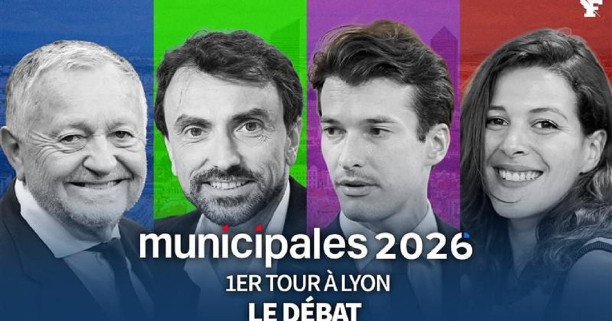 EN DIRECT - Municipales 2026 à Lyon : suivez le premier débat entre les quatre principaux candidats à la mairie