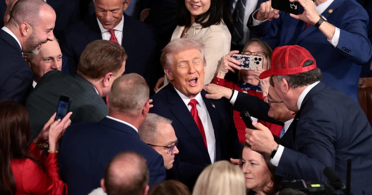Au discours sur l’état de l’Union, Donald Trump fait son satisfecit