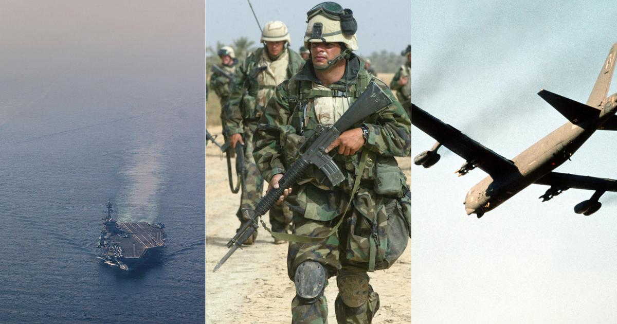 50.000 soldats, 200 avions, 2 porte-avions : face à l’Iran, le plus gros déploiement de forces américaines depuis 2003