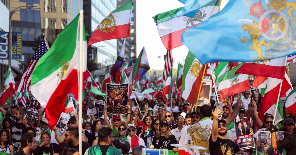 «Merci président Trump»: à Los Angeles, la diaspora iranienne célèbre ...