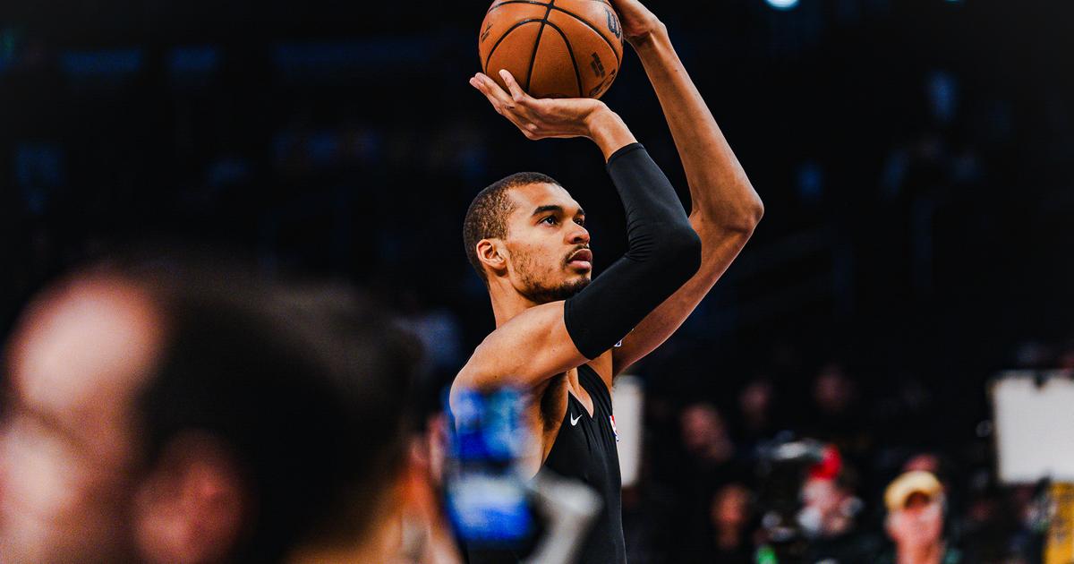 NBA : en vidéo, les plus belles actions de Wembanyama contre New York